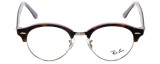 Ray-Ban Designer Eyeglasses RB4246V-5240 in Havana Lavender 47mm :: Rx Single Vision