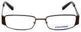 Converse Designer Eyeglasses Q003-Brown in Brown 50mm :: Rx Single Vision