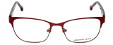 Jonathan Adler Designer Eyeglasses JA102-Red in Red 55mm :: Rx Single Vision