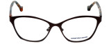 Jonathan Adler Designer Eyeglasses JA504-Brown in Brown 53mm :: Rx Single Vision