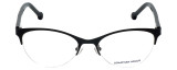 Jonathan Adler Designer Reading Glasses JA503-Black in Black 53mm