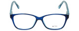 Metro Designer Eyeglasses Metro-23-Blue in Blue 47mm :: Custom Left & Right Lens