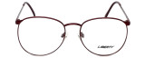Liberty Optical Designer Eyeglasses LA-4C-7 in Antique Red 57mm :: Rx Bi-Focal