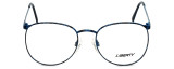 Liberty Optical Designer Reading Glasses LA-4C-4-55 in Blue Marble 55mm