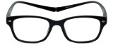 Magz Designer Eyeglasses Greenwich in Black 50mm :: Rx Single Vision