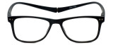 Magz Designer Eyeglasses Astoria in Black 50mm :: Progressive