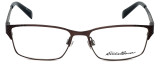 Eddie Bauer Designer Eyeglasses EB32203-BR in Brown 54mm :: Custom Left & Right Lens