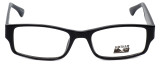 Gotham Style Designer Eyeglasses G232 in Black 60mm :: Custom Left & Right Lens