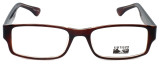 Gotham Style Designer Eyeglasses G232 in Brown 60mm :: Custom Left & Right Lens