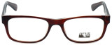 Gotham Style Designer Eyeglasses G229 in Brown 60mm :: Rx Single Vision