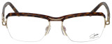 Cazal Designer Eyeglasses Cazal-4236-002 in Brown Leopard 54mm :: Rx Single Vision