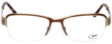 Cazal Designer Reading Glasses Cazal-4212-003 in Brown 54mm