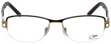 Cazal Designer Eyeglasses Cazal-1085-002 in Black Bronze 53mm :: Custom Left & Right Lens