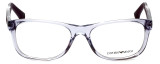 Emporio Armani Designer Eyeglasses EA3001-5071-52 in Violet Transparent 52mm :: Rx Single Vision