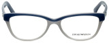 Emporio Armani Designer Eyeglasses EA3015-5109-51 in Dust Blue 51mm :: Rx Bi-Focal