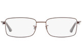 Ray Ban Prescription Eyeglasses RX6284-2758-53 Dark Matte Brown 53mm Custom Left&Right Lens