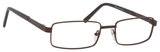 Dale Earnhardt, Jr Eyeglasses-Dale Jr 6802 in Matte Brown Frames 57mm