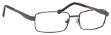 Dale Earnhardt, Jr Eyeglasses-Dale Jr 6803 in Matte Gunmetal Frames 55mm RX SV