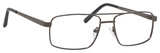 Dale Earnhardt, Jr Designer Eyeglasses 6805 in Satin Gunmetal 56mm RX SV
