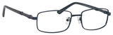 Dale Earnhardt, Jr Designer Eyeglasses 6813 in Satin Navy 54mm RX SV