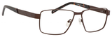 Dale Earnhardt, Jr Designer Eyeglasses 6816-Dale Jr in Satin Brown 60 mm Bi-Focal
