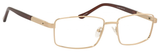 Dale Earnhardt, Jr Designer Eyeglasses-Dale Jr 6818 in Gold 57mm Progressive