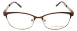 Ernest Hemingway Women's H4686 Semi-Rimless Eyeglasses in Brown 51 mm