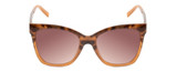 Front View of Kendall+Kylie KK5120CE MARA Womens Cat Eye Sunglasses Tortoise Havana/Brown 55mm