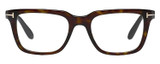 Front View of Tom Ford CALIBER FT5304-052 Designer Bi-Focal Prescription Rx Eyeglasses in Brown Tortoise Havana Gold Unisex Square Full Rim Acetate 54 mm