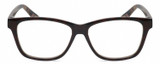 Front View of Isaac Mizrahi IM31267R Designer Bi-Focal Prescription Rx Eyeglasses in Brown Tortoise Spot Crystal Floral Yellow Ladies Panthos Full Rim Acetate 53 mm