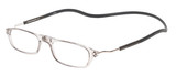 Snap Magnetic C3 Unisex Oval Blue Light Blocking Eyeglasses in Grey Crystal 52mm
