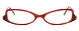 Harry Lary's French Optical Eyewear Stacey in Red & Brown (930) :: Custom Left & Right Lens