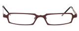 Harry Lary's French Optical Eyewear Hutchy in Burgundy (707) :: Rx Single Vision