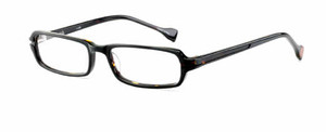 Ink Eyeglasses Serif in Black :: Rx Progressive Ink Eyeglasses Serif in Black :: Rx Progressive