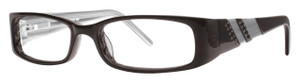 Calabria Viv 659 Black Designer Eyeglasses :: Rx Bi-Focal Calabria Viv 659 Black Designer Eyeglasses :: Rx Bi-Focal
