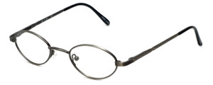 Calabria FL-66 Pewter Eyeglasses :: Rx Bi-Focal