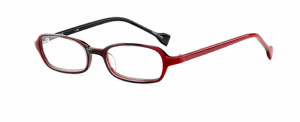 Ink Eyeglasses Patina in Burgundy Fade :: Rx Bi-Focal Ink Eyeglasses Patina in Burgundy Fade :: Rx Bi-Focal