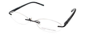 Jones NY Designer Eyeglasses J133 in Black :: Rx Bi-Focal Jones NY Designer Eyeglasses J133 in Black :: Rx Bi-Focal