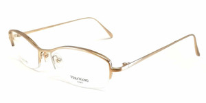 Vera Wang Designer Eyeglasses Catherine 2 in Antique Gold :: Rx Bi-Focal Vera Wang Designer Eyeglasses Catherine 2 in Antique Gold :: Rx Bi-Focal