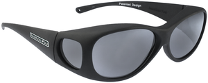 Jonathan Paul® Fitovers Eyewear Medium Lotus in Matte-Black & Gray LS001 Jonathan Paul® Fitovers Eyewear Medium Lotus in Matte-Black & Gray LS001