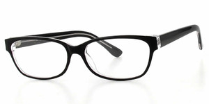 Calabria Soho 1009 Black Crystal Designer Reading Glasses