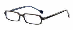 Ink Reading Glasses Contour in Brown Denim Ink Reading Glasses Contour in Brown Denim