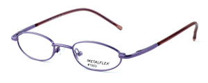 Calabria MetalFlex U Pewter Designer Reading Glasses 1003 in Purple