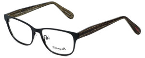 Betsey Johnson Designer Eyeglasses Betseyville BV116-01 in Black 51mm :: Rx Single Vision