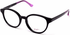 Candies Designer Eyeglasses CA0150-001 in Black 49 mm :: Rx Single Vision Candies Designer Eyeglasses CA0150-001 in Black 49 mm :: Rx Single Vision