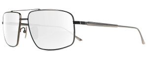 Profile View of Chopard SCHF21M-568P Titanium Mens Glasses in Black Gunmetal 60mm Rx-Progressive