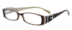 Calabria Designer Eyeglasses 814 Nutmeg :: Custom Left & Right Lens