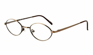 Calabria FL-57 Gold-Amber 44 mm Eyeglasses :: Rx Single Vision Calabria FL-57 Gold-Amber 44 mm Eyeglasses :: Rx Single Vision