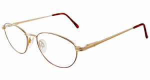 Marcolin Designer Eyeglasses 2038 in Gold :: Rx Single Vision Marcolin Designer Eyeglasses 2038 in Gold :: Rx Single Vision