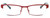 Harry Lary's French Optical Eyewear Utopy in Red Black (Orange (361) :: Rx Progressive